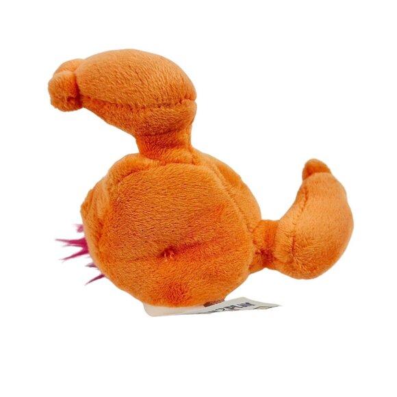 Unicorn Carrot 4.5 in Plush Vegetable Backpack Clip On Keychain Fun 2 Play Toys - Picture 4 of 8